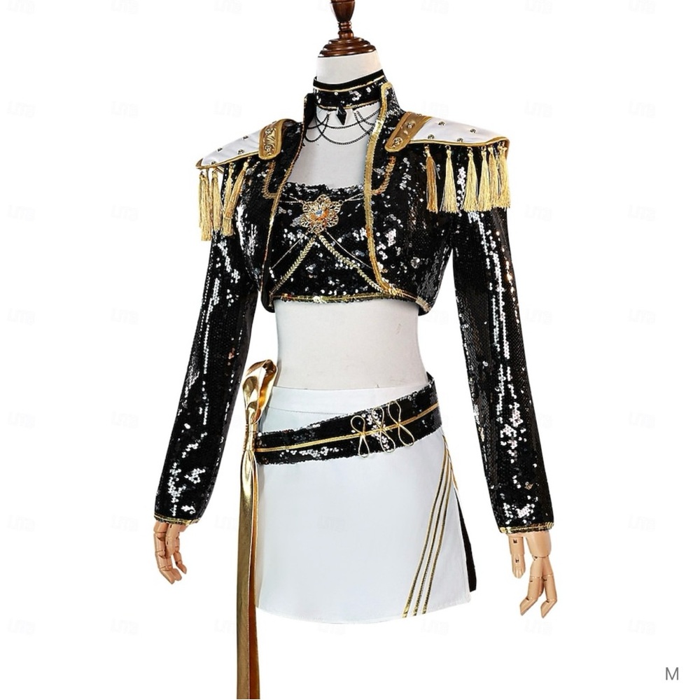 K-pop Demon Hunters Mira costume Adult Size Small and Wig